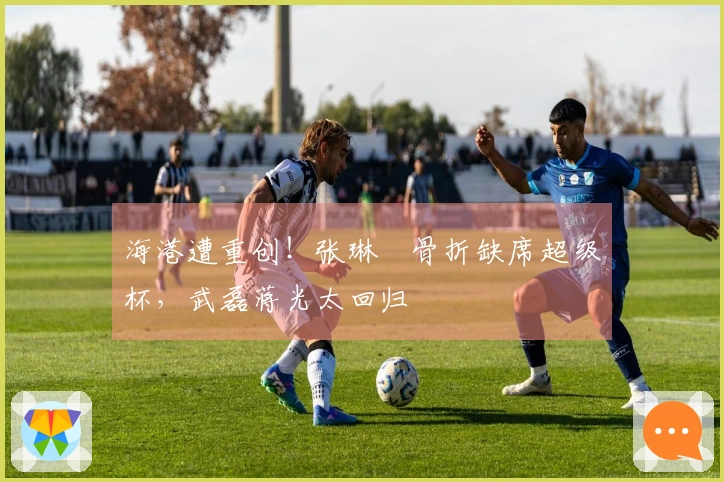 海港遭重创！张琳芃骨折缺席超级杯，武磊蒋光太回归