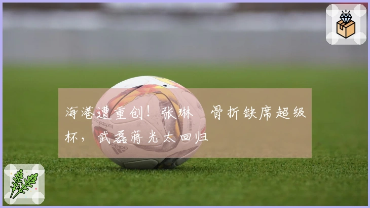 海港遭重创！张琳芃骨折缺席超级杯，武磊蒋光太回归