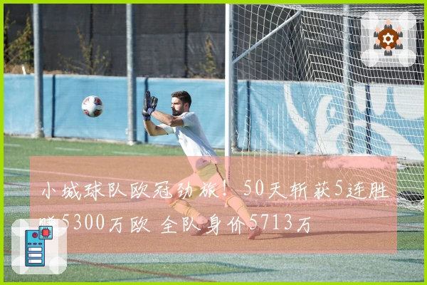 小城球队欧冠劲旅！50天斩获5连胜赚5300万欧 全队身价5713万